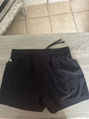 Zella Black Athletic Drawstring Shorts